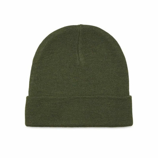 Jack & Jones Jacbottle Beanie Hat – Olive Green | Unisex Winter Knit Cap